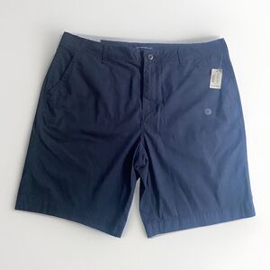 Aeropostale Men’s Navy Blue Chino Classic Shorts Size 38 Stretch 9.5” Inseam NEW
